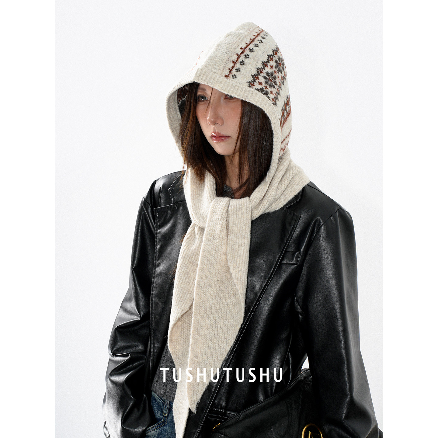 TUshu/费尔岛复古帽披～秋冬帽子围巾一体薄款拉法帽时髦保暖百搭,服饰配件/皮带/帽子/围巾,帽子,淘宝优惠券,粉丝福利购,淘宝优惠卷