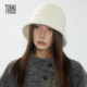 TUshu 气质千金风～秋冬复古显脸小渔夫帽子女圆顶时髦百搭盆帽潮
