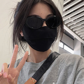 TUshu 出行开车立体护眼角面罩女防晒户外遮阳脸基尼夏季 防紫外线