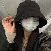 TUshu 早八素颜氛围感大版 渔夫帽子女～百搭不挑人显脸小圆顶盆帽