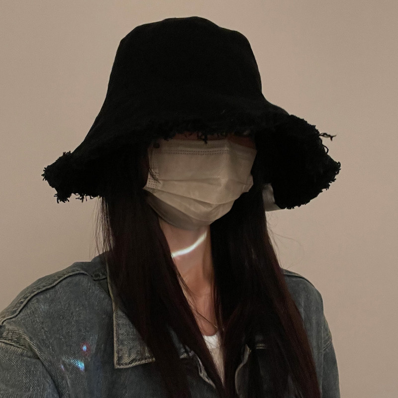 TUshu/幂式机场渔夫帽～水洗毛边渔夫帽子女夏季遮阳显脸小盆帽潮,服饰配件/皮带/帽子/围巾,帽子,淘宝优惠券,粉丝福利购,淘宝优惠卷