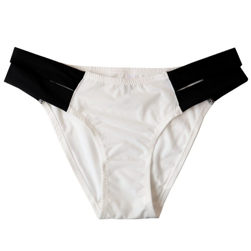 2025性感内裤女镂空舒适可爱低腰提臀纯欲三角裤透气超薄情趣短裤