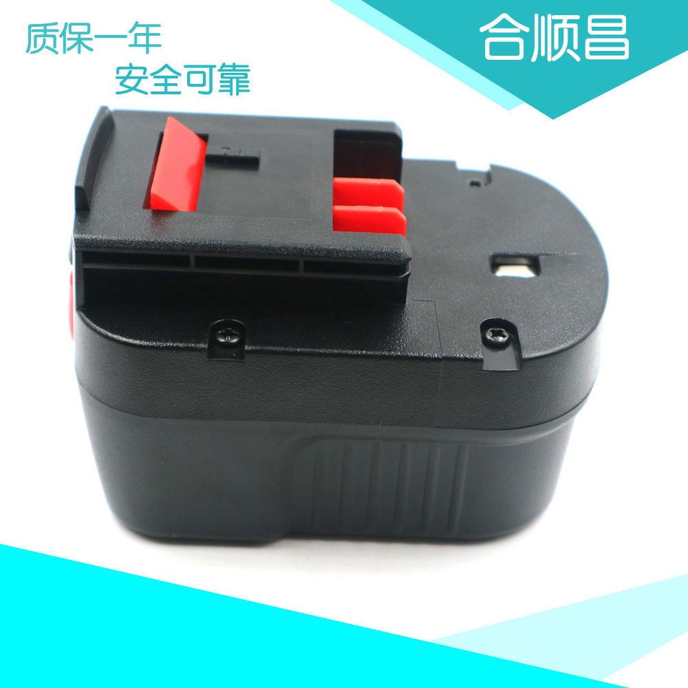 适用BlackDecker百得12V电动工具HP122K FSB12 BD1204L镍氢镉电池