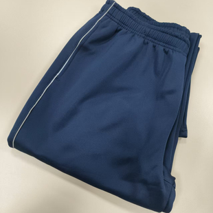 冬季加绒校服裤藏青色中小学生校裤
