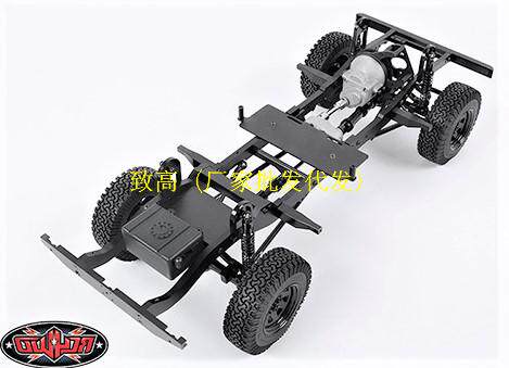 1/10攀爬车 D110 II代路虎金属车架RC4WD 精冠 双速波箱差速锁桥