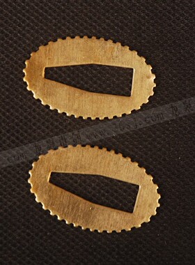 龙泉世剑 日本装具 刀镡垫片 通用金具 合金普通垫片 切羽