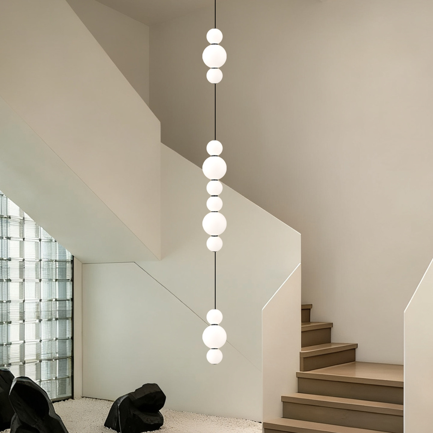 楼梯吊灯现代极简创意旋转loft小复式楼挑空别墅狭窄楼梯间长吊灯,家装灯饰光源,LOFT/复式住宅/楼梯吊灯,淘宝优惠券,粉丝福利购,淘宝优惠卷