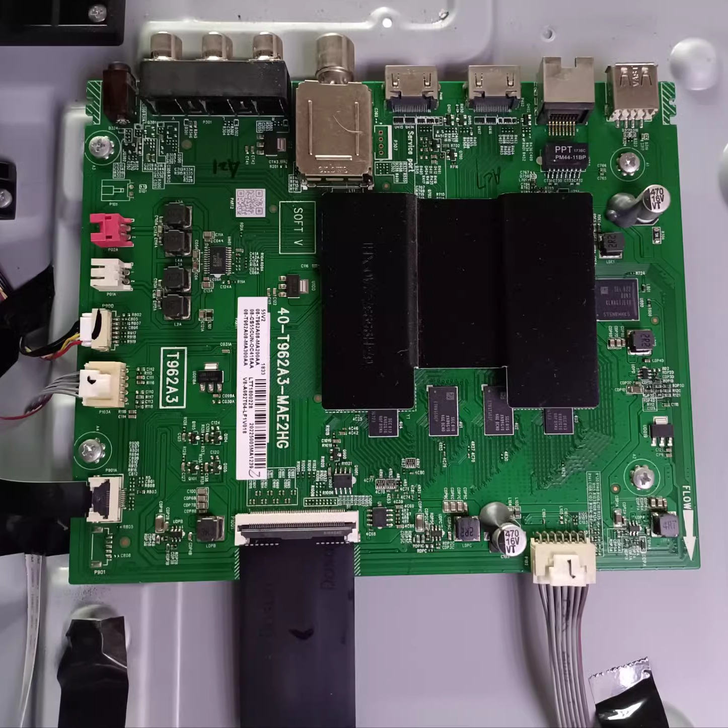 TCL 55V2 主板 40-T962A3-MAE2HG屏LVU550NDEL CD9W09 原装现货