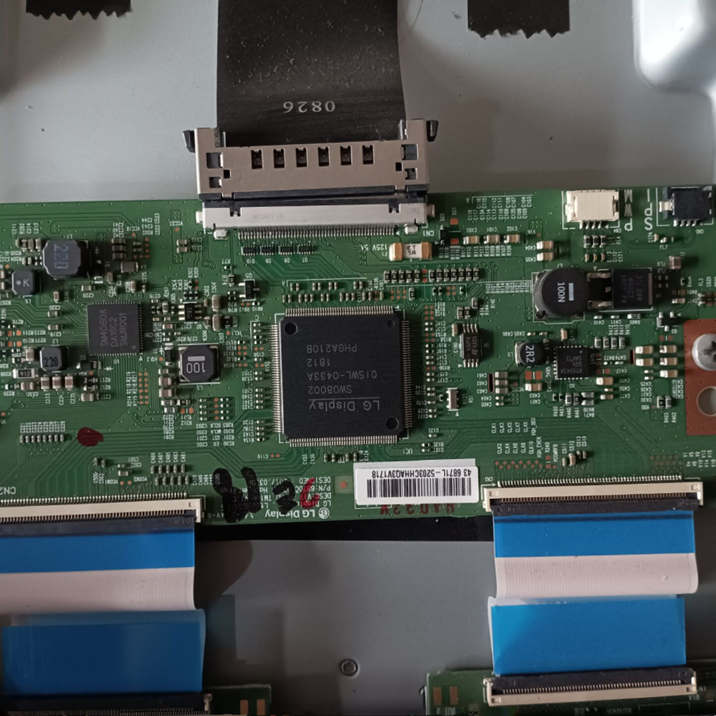 TCL 43C6 逻辑板 6870C-0738A 有试机图 液晶电视配件 原装现货