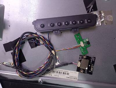 原装海尔H43E07 遥控接收板 按键无线网卡带连线一套价 测好现货