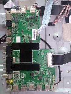 原装海尔LS55A51 主板0091802118A V1.2 配屏LC550EGY-SHM2 现货