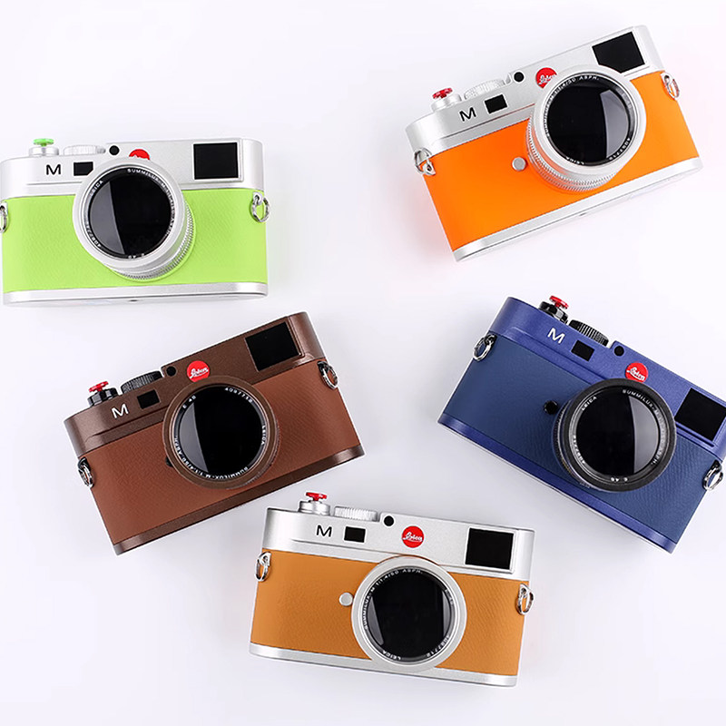 徕卡微单相机玩具模型手持影楼样板间道具装书房卧室装饰品摆件