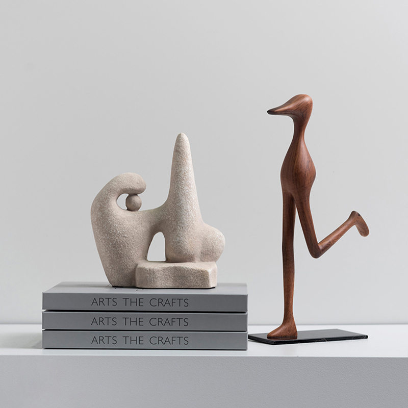 创意小鸟树脂桌面摆件样板间售楼处客厅书房酒柜桌面仿真书装饰品