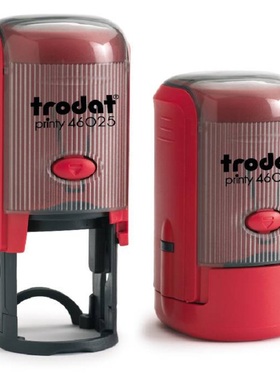 卓达46025进口轻型新品回墨印章翻斗自带印台自动出油包邮PASS检验ROHS检验合格翻斗印章