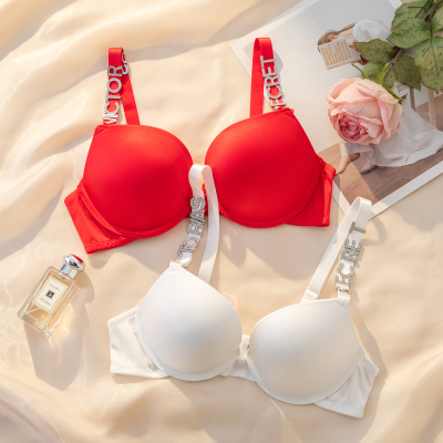 维多利亚字母内衣女性感饰品文胸