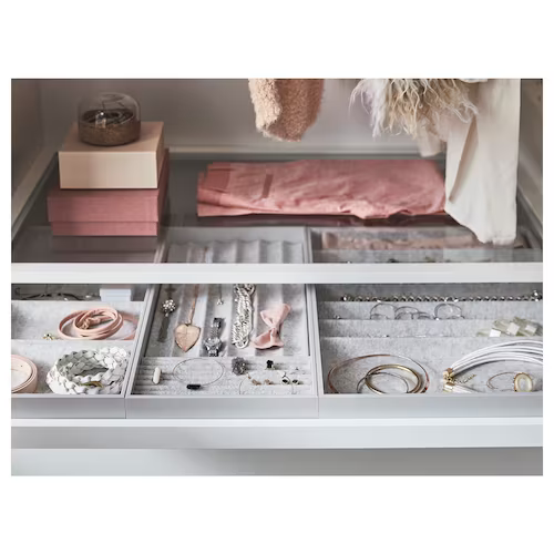 IKEA宜家康普蒙拉出式托盘插件淡灰色75x58厘仅适用pax帕克思衣柜
