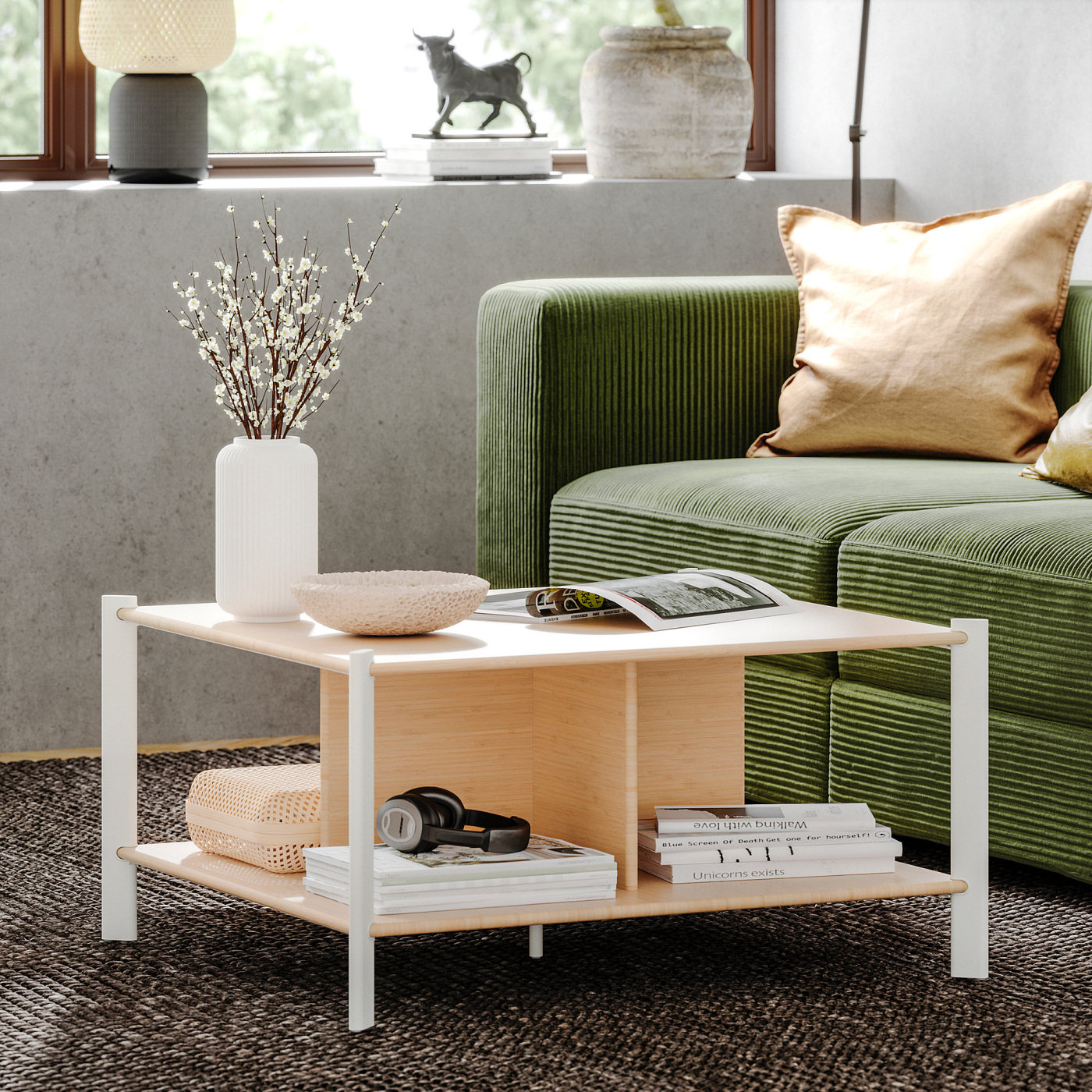 IKEA宜家代购耶特斯达茶几80x80厘米家用简约现代小户型桌子