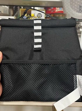 IKEA宜家弗朗通便当包黑色22x17x35厘米手提袋通勤饭盒袋子午餐包
