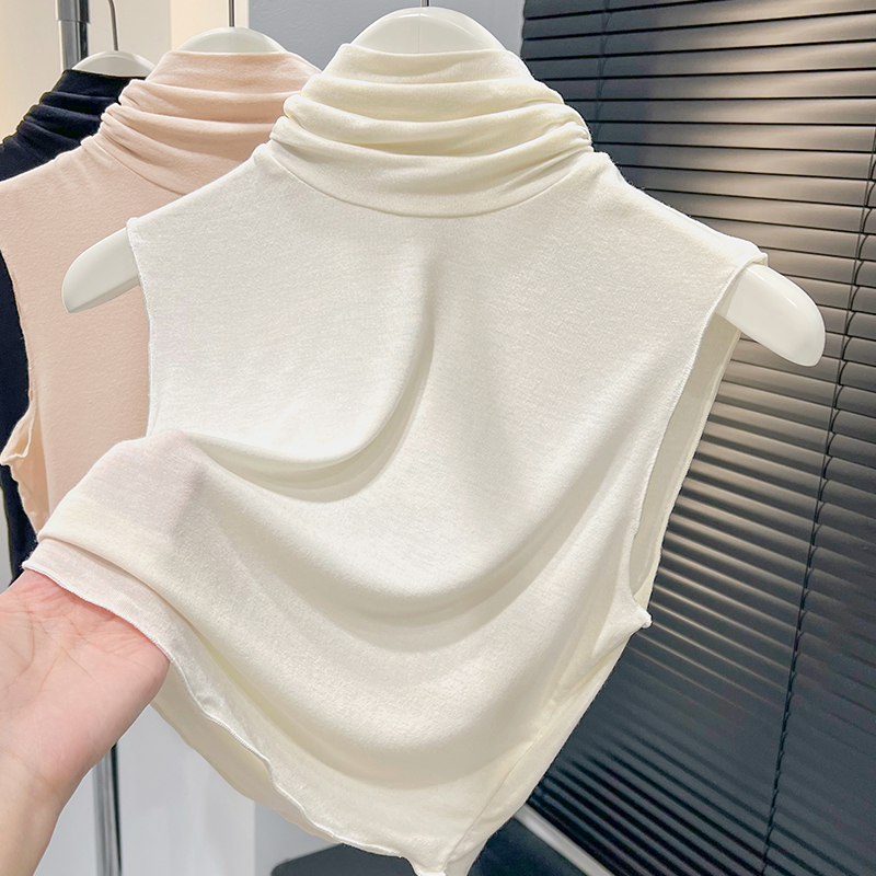 堆堆高领假领子百搭女内搭