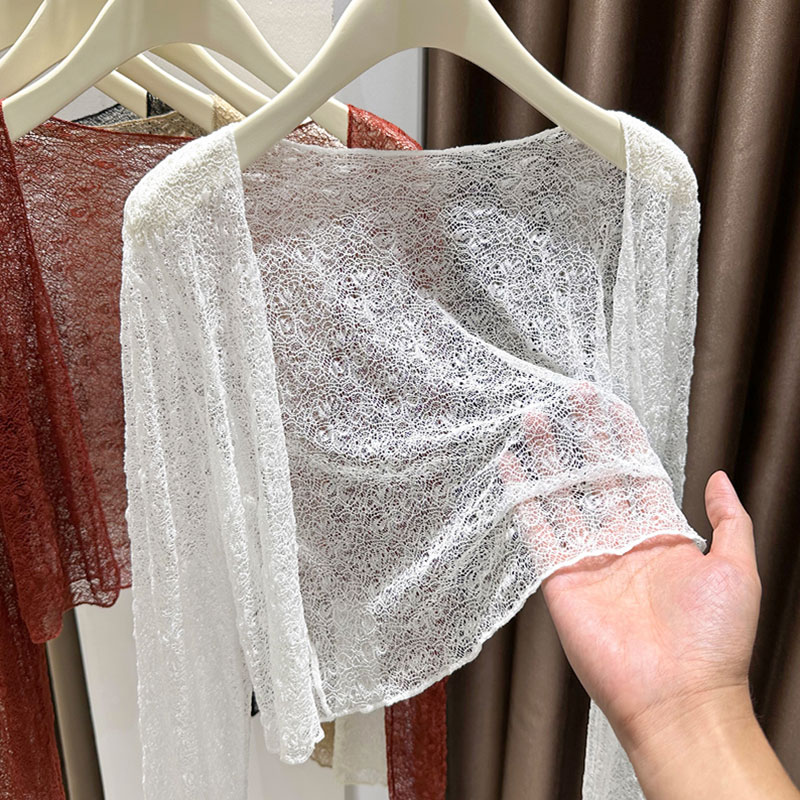 吊带裙外搭网纱坎肩上衣女