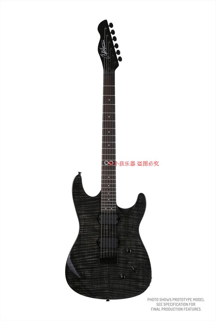 正品Chapman ML1 modern lunar电吉他虎纹黑24品金属摇滚电吉他