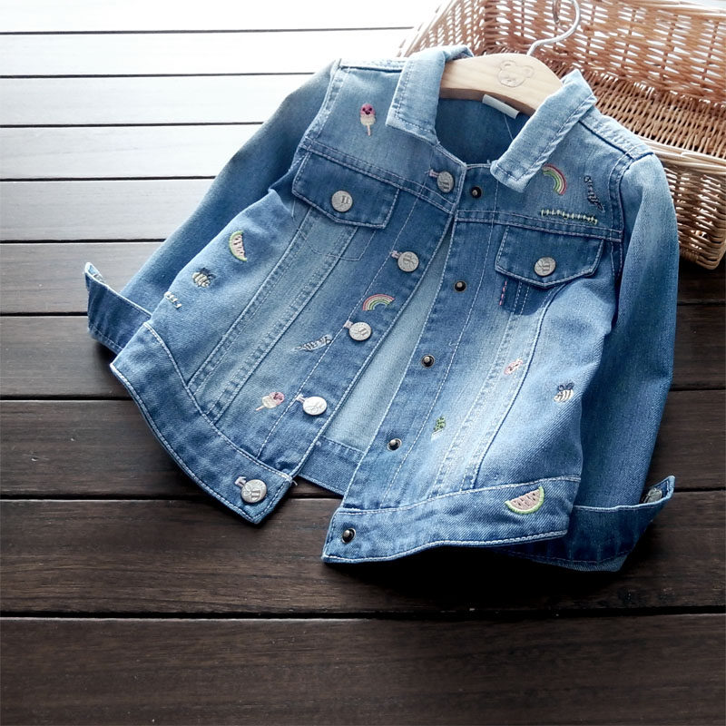 Blouson pour fille en toile - Ref 2158007 Image 1