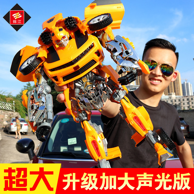 JJ Transformers Toys Diamond 5 Hornet automobile robot boy children Model Garage Kit luminescence Transfigurationin the Play mode/Anime/Periphery/cos/Board games , Up/Mech model/Robot/Deformation class , Transformers Model Area  category - from Buy2taobao.com to provide professional Taobao agent buy service