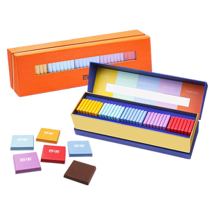 百诺纯可可脂黑巧克力白巧礼盒装情人节七夕新年送男友女朋友175g