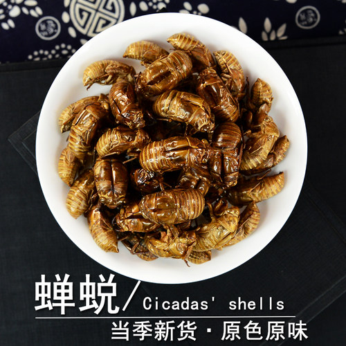 蝉蜕中药材正品水洗蝉退壳净蝉衣
