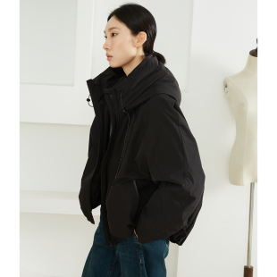 SILVIYE 溯也波兰95进口白鹅绒连帽抽绳户外鹅绒服保暖休闲羽绒服