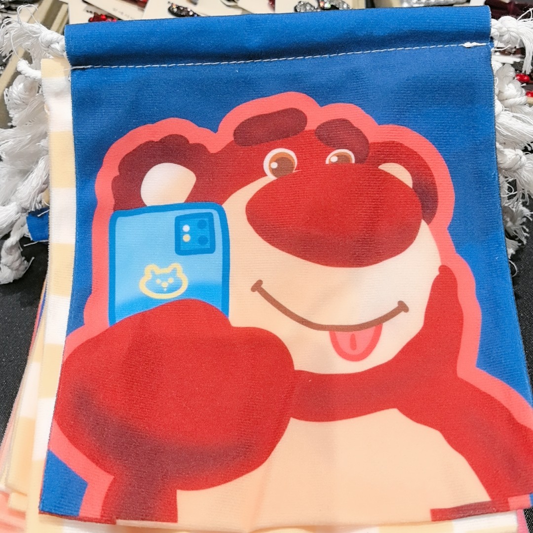 卡通束口袋双面图25*19,玩具/童车/益智/积木/模型,毛绒/玩偶/公仔/布艺类玩具,淘宝优惠券,粉丝福利购,淘宝优惠卷