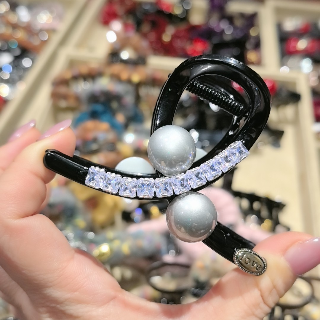 四季款抓夹女日韩洋气简约百搭中号交叉半扎发盘发抓夹发卡头饰,饰品/流行首饰/时尚饰品新,发饰,淘宝优惠券,粉丝福利购,淘宝优惠卷