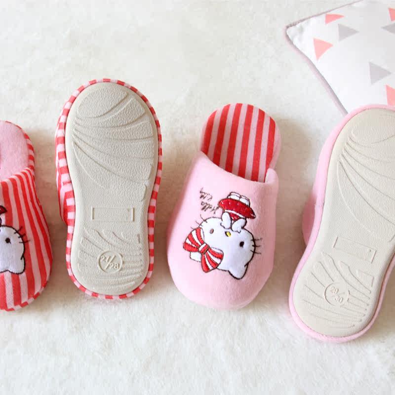 Pantoufles enfants en autre pour hiver - semelle caoutchouc Wear - Ref 1016658 Image 3