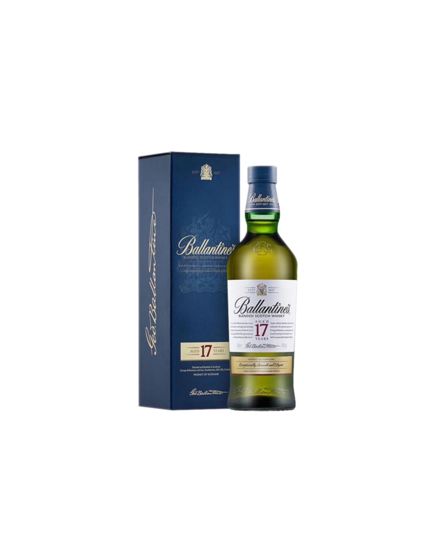 百龄坛17年 Ballantines 苏格兰调和型威士忌 700ML 原装进口洋酒