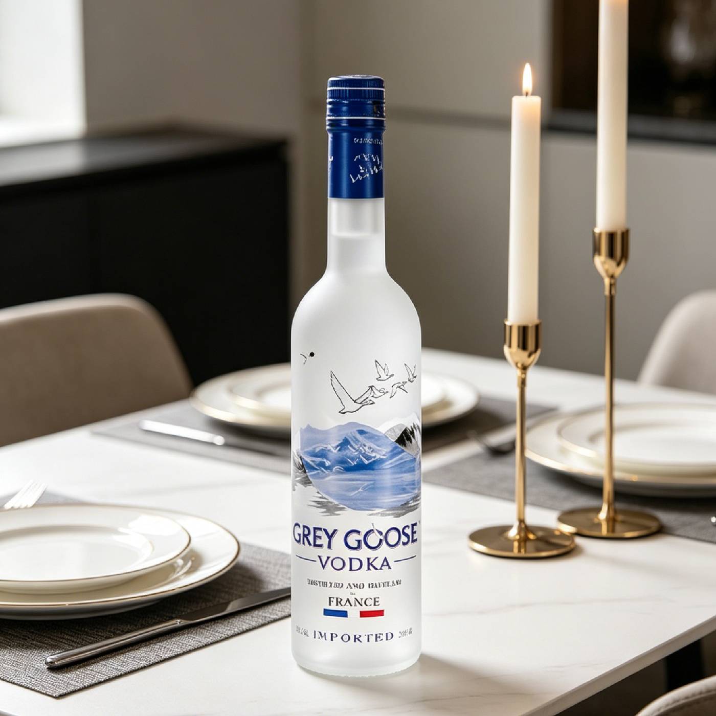 正品灰雁伏特加原味750ml Grey Goose vodka法国原装进口洋酒烈酒