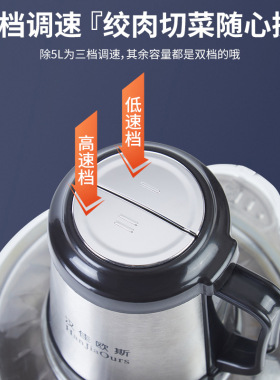 大容量绞肉机家用电动多功能饺子