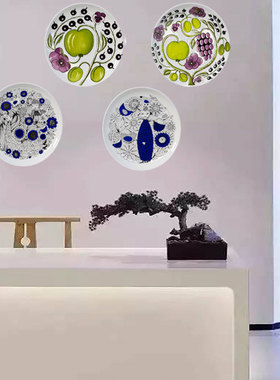 芬兰Arabia Paratiisi硕果盘子陶瓷盘高级感装饰摆盘创意餐盘挂盘