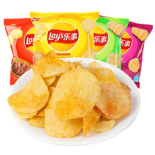 4包原味黄瓜味烧烤红烩多口味 乐事薯片12g 芭芭农场兑换