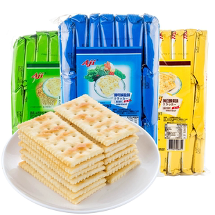 AJI苏打饼干酵母减盐472g 1包咸味梳打代早餐零食品小吃