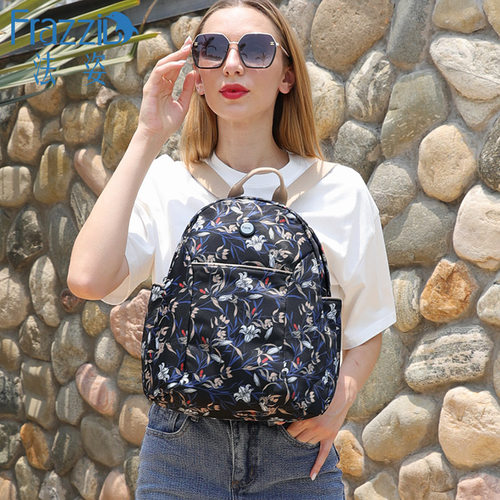 法姿休闲背包女洗水布包