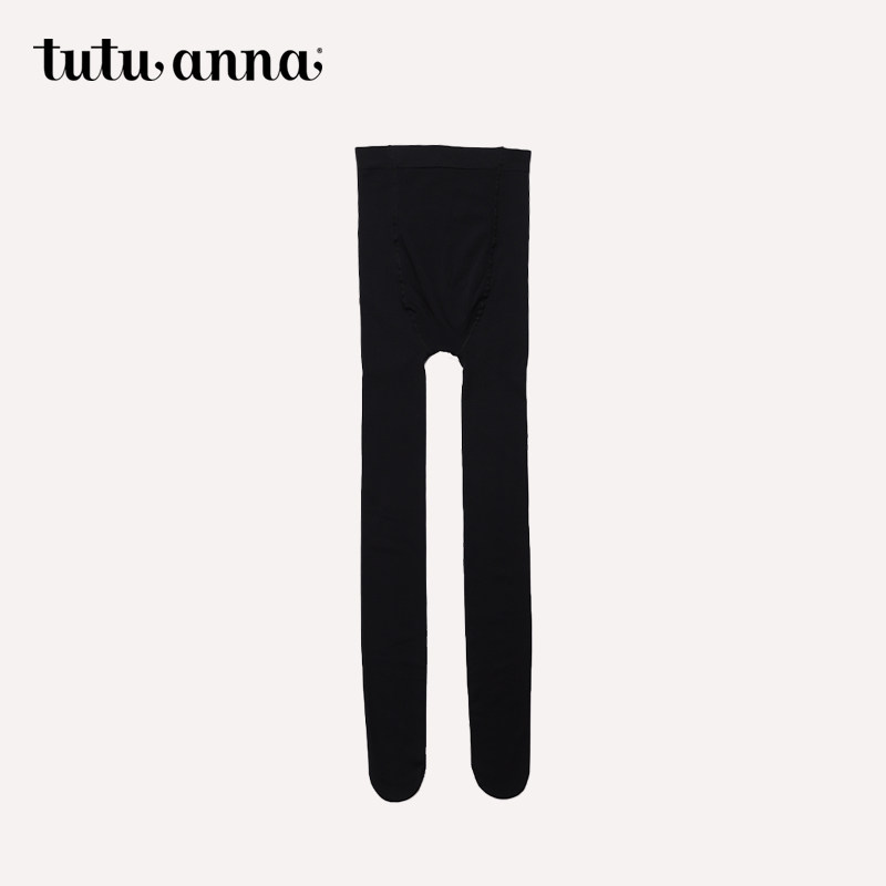 tutuanna连裤袜女 日系秋冬保暖孕妇纯色打底袜冬季连脚托腹长袜
