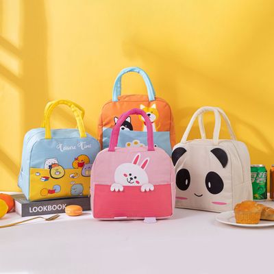 儿童午餐保温打包袋卡通动物便当