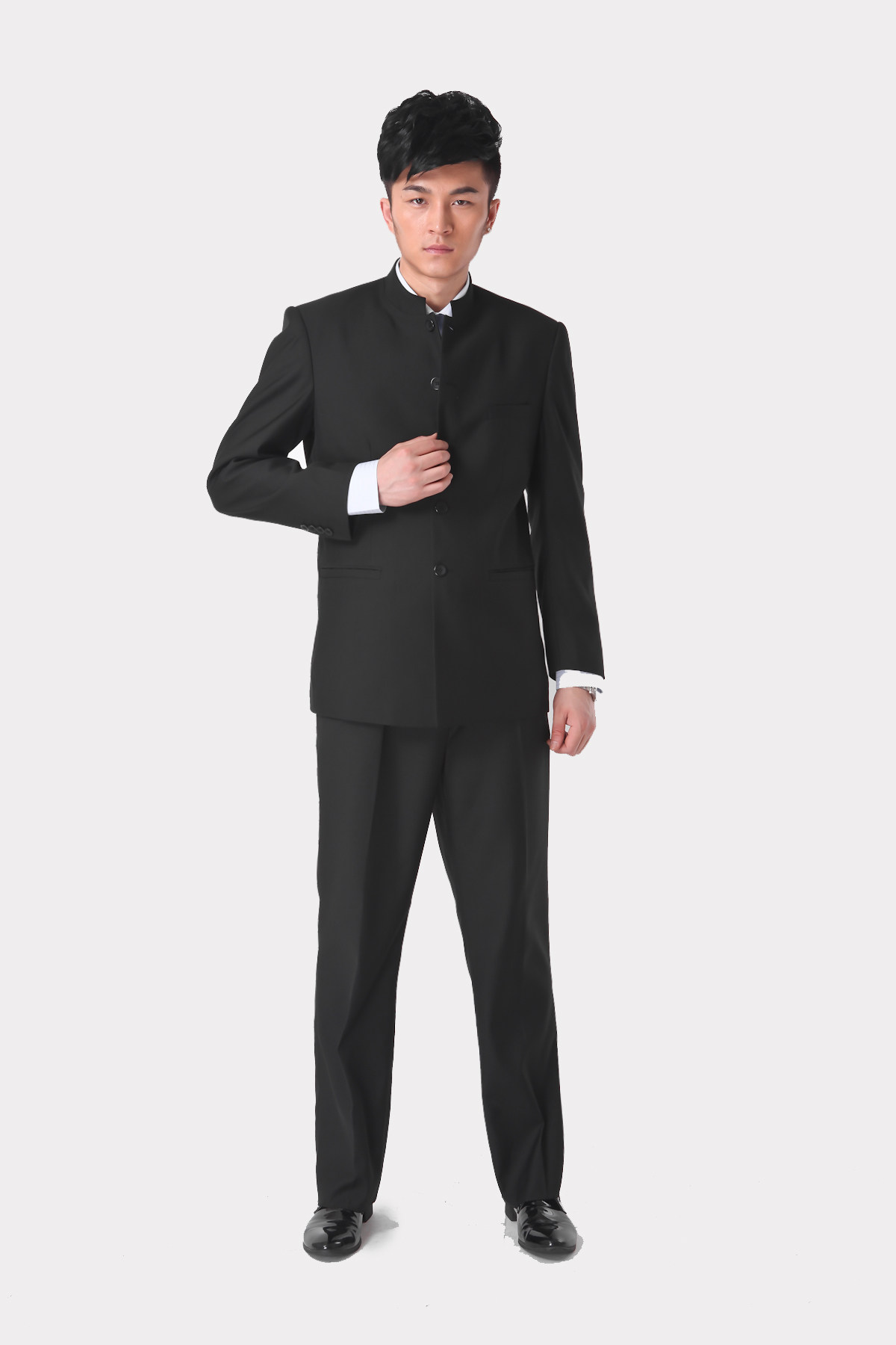 Costume homme LAOYECHE en laine pour automne - Ref 1554666 Image 4