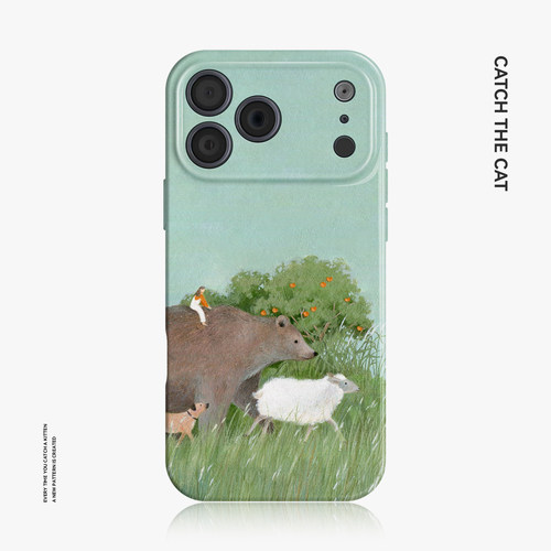 牧歌~适用苹果18promax手机壳17iphone16mate80华为pura70清新nova13小米15治愈opporeno14艺术vivo荣耀300新