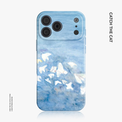 飞鸟信使~适用苹果18promax手机壳17iphone16mate80华为pura90小米15reno14清新oppofindx8艺术vivo软iqoo13