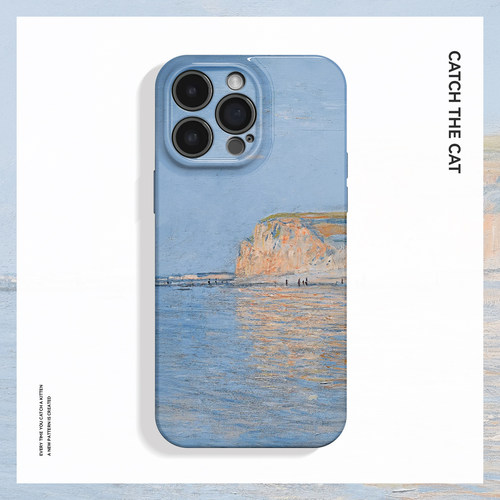 天涯~复古油画艺术ins适用苹果17promax手机壳新iphone16华为nova14小米15opporeno13印象派vivox200一加ace5