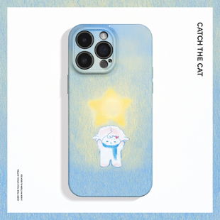 幸运星小羊 15promax手机壳新华为mate60软OPPOreon12苹果14少女vivoX200一加ACE3 可爱治愈菲林适用iPhone16