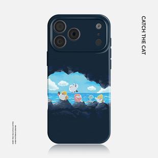 岩洞探险 卡通萌趣适用苹果17promax手机壳iphone16华为nova14小米15opporeno13可爱vivox200一加ace5荣耀500