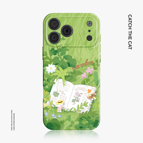 春之书~ins适用iphone手机壳17promax苹果16mate80华为pura70清新nova13治愈15opporeno14萌vivo荣耀300小众