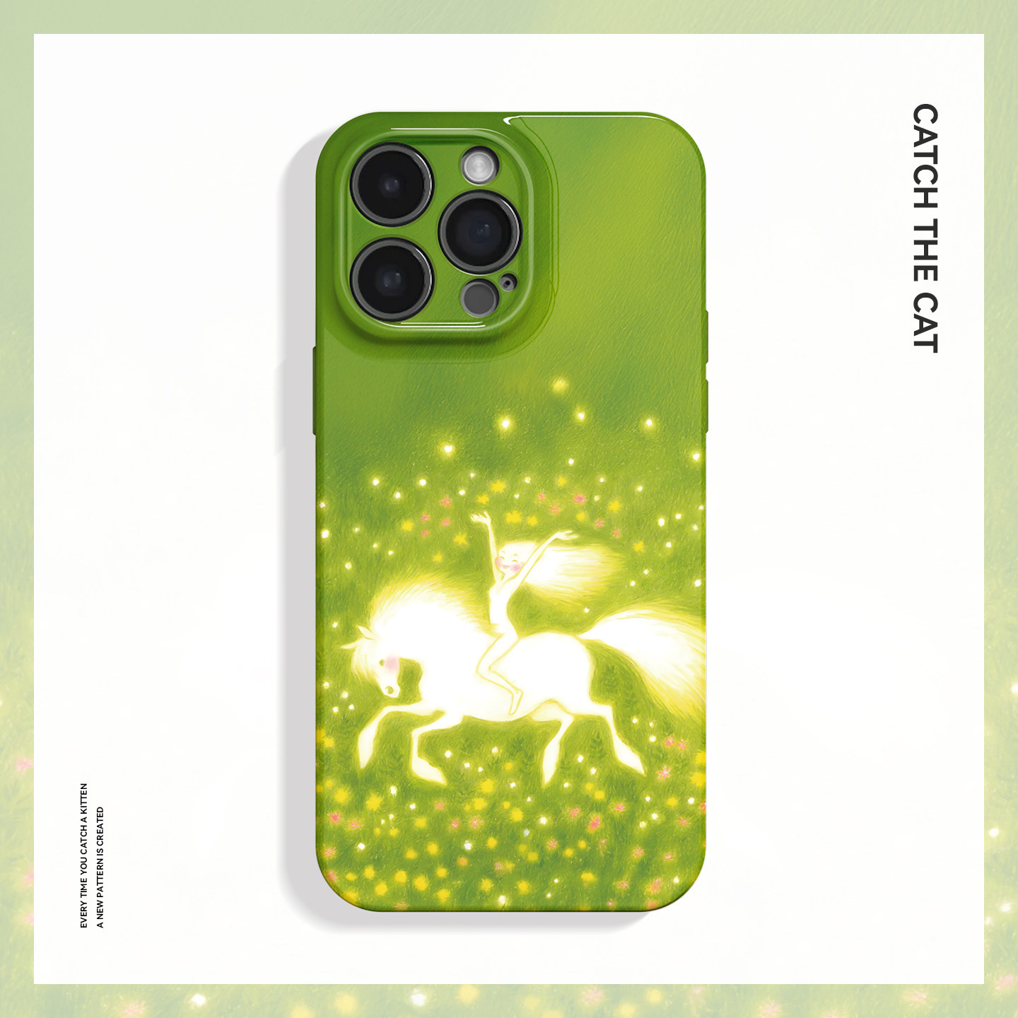 自由幸运~发光白马ins适用苹果17promax手机壳iphone16华为pura70小米15opporeno14荣耀400艺术iqoo13红米k80,3C数码配件,手机保护套/壳,淘宝优惠券,粉丝福利购,淘宝优惠卷